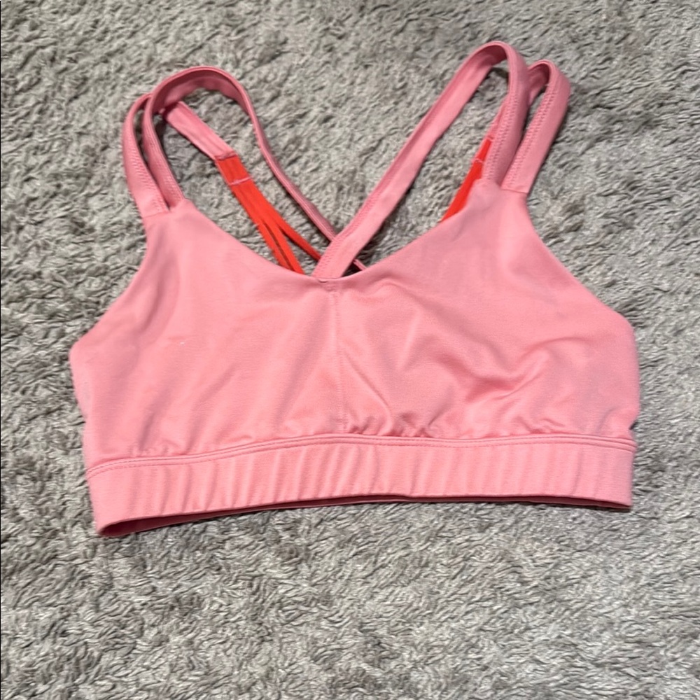 Champion Pink Strappy Sports Bra